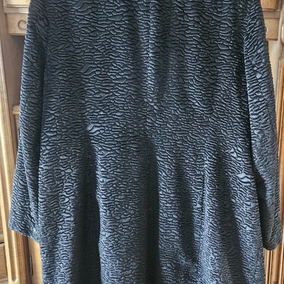 Black Textured Jacket by Style & Co. - Picture 2 of 5